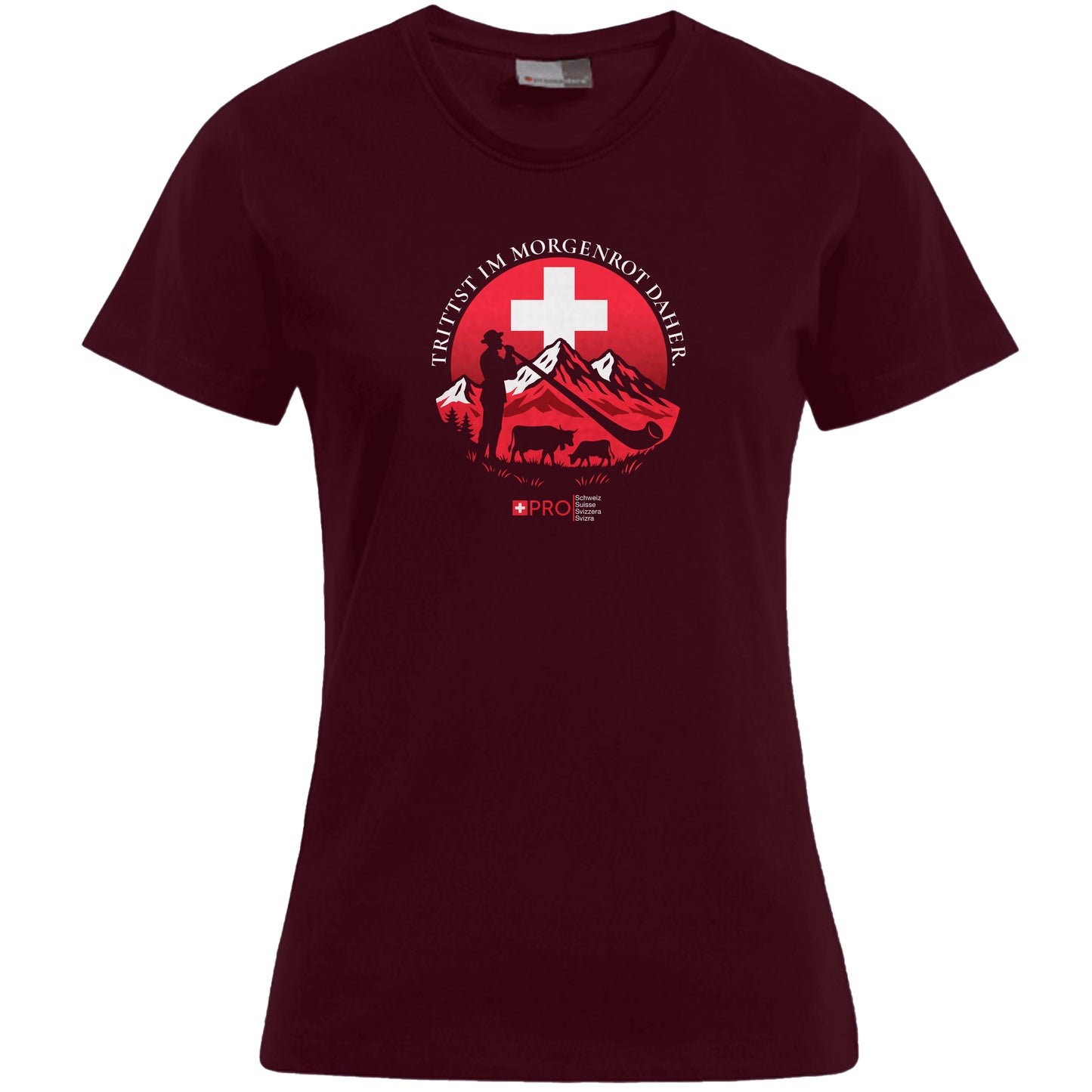🇨🇭Pro Schweiz T-Shirt (Damen)
