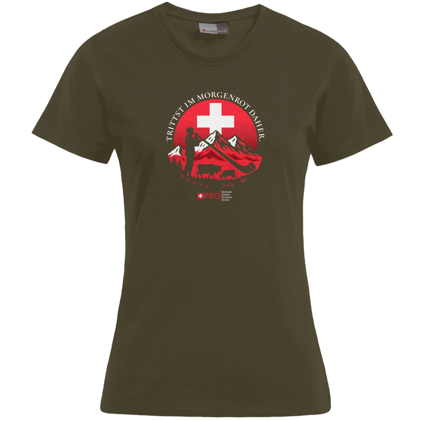 🇨🇭Pro Schweiz T-Shirt (Damen)