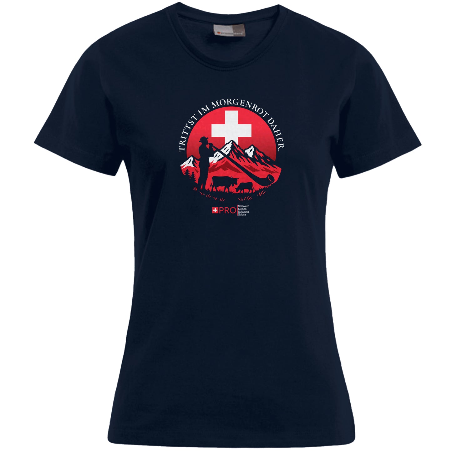 🇨🇭Pro Schweiz T-Shirt (Damen)