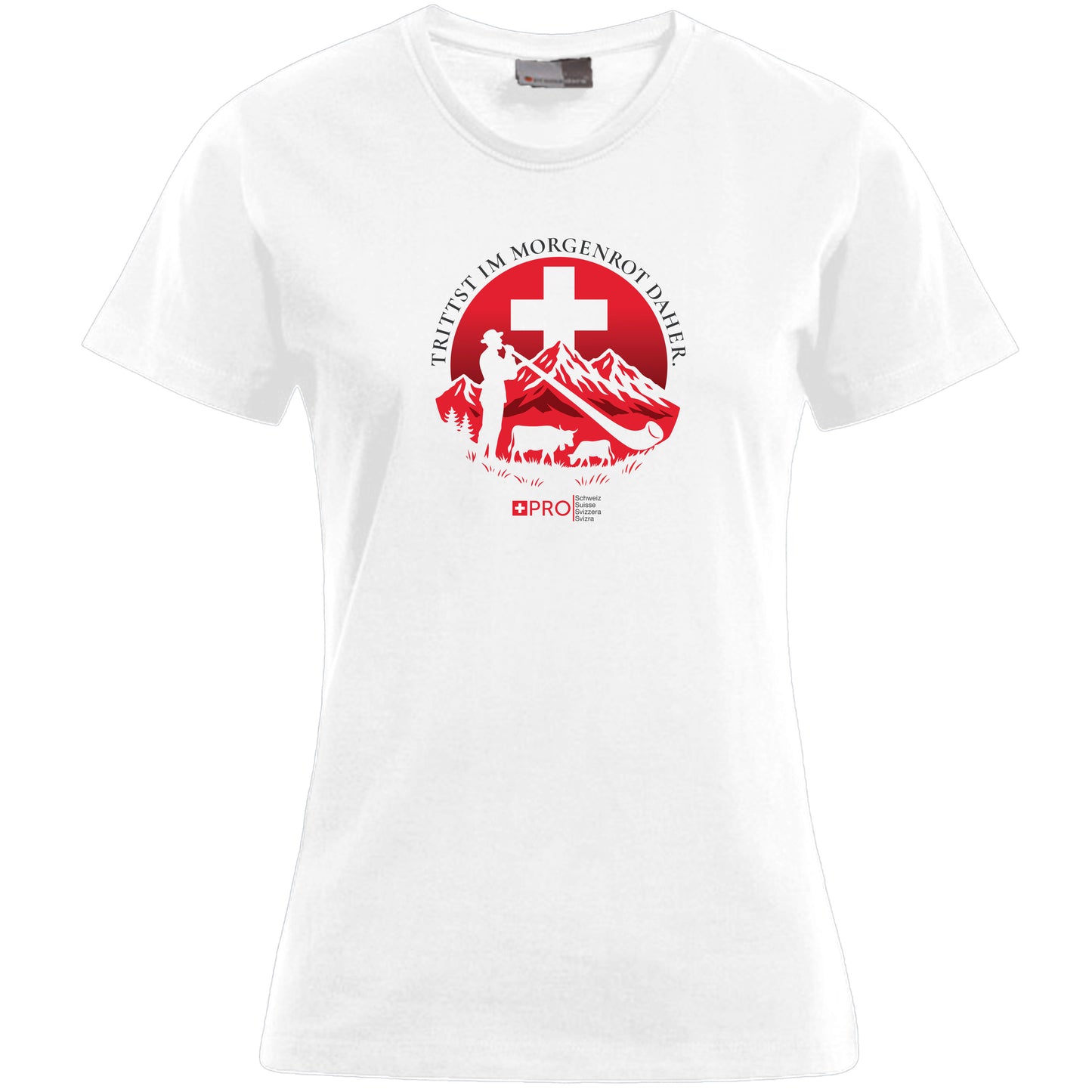 🇨🇭Pro Schweiz T-Shirt (Damen)