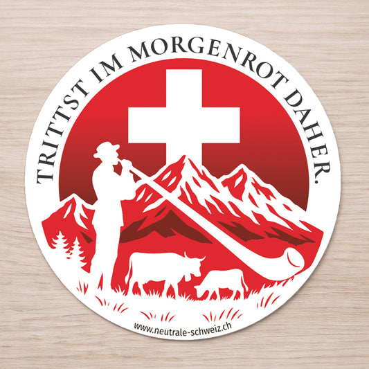 Aufkleber «Morgenrot»