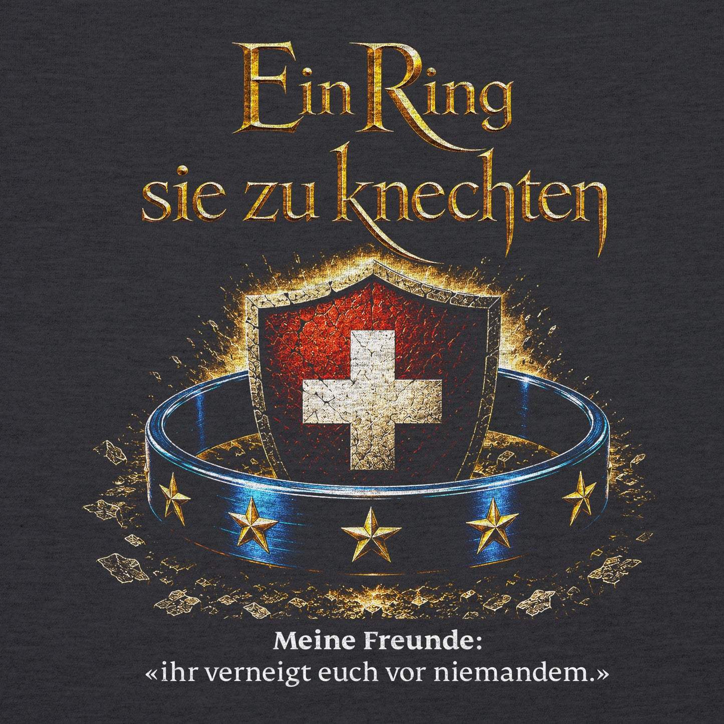 EU - Ringträger T-Shirt (Unisex)