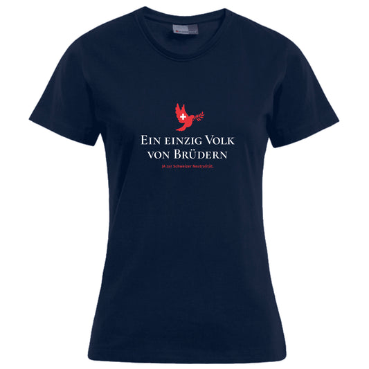 Une seule nation de frères - T-shirt femme