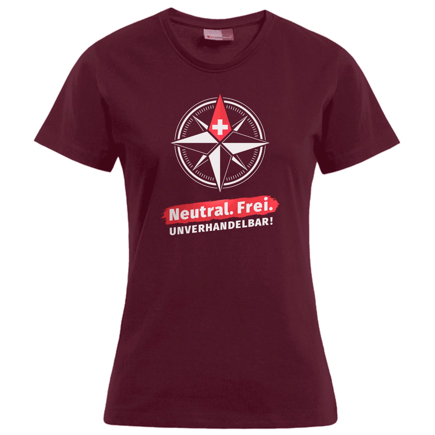 Neutral. Frei. Unverhandelbar. – Damen Shirt