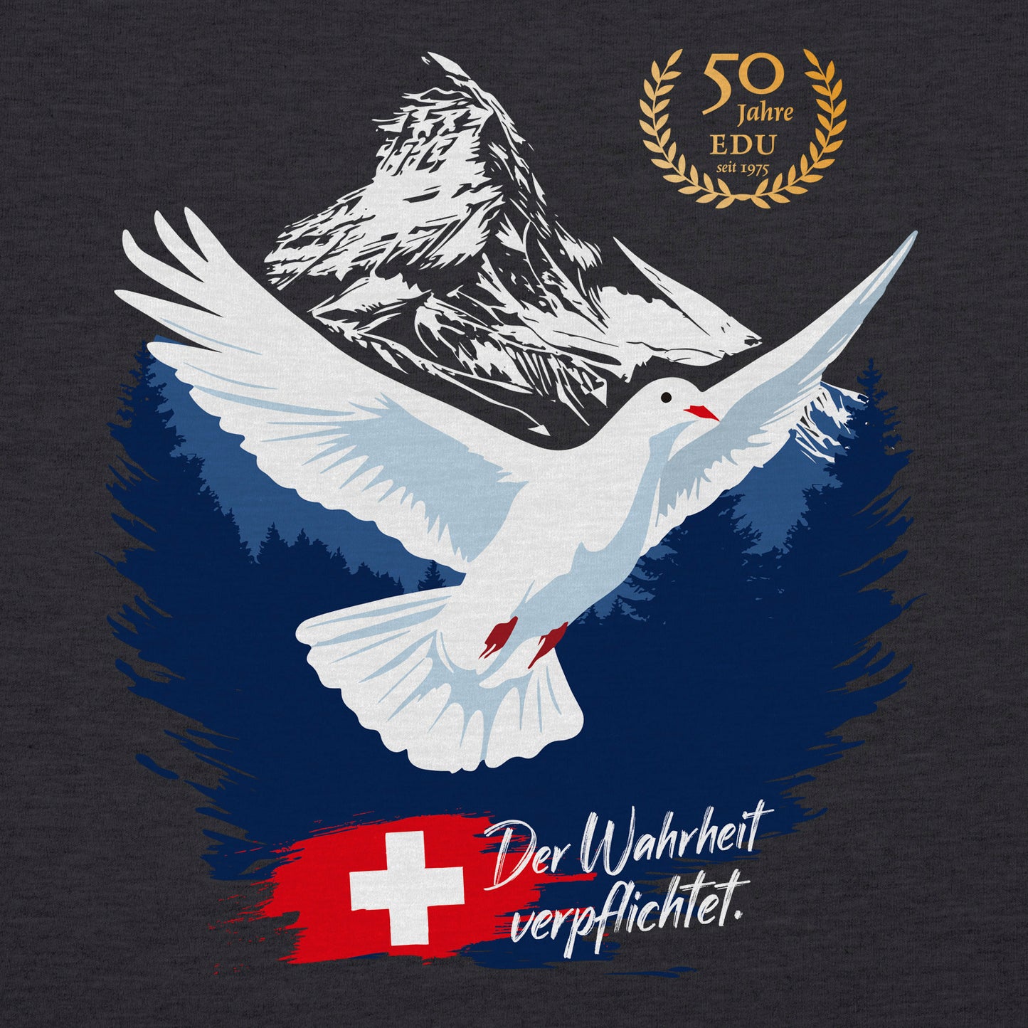 50 Jahre EDU Jubiläums-T-Shirt - Unisex