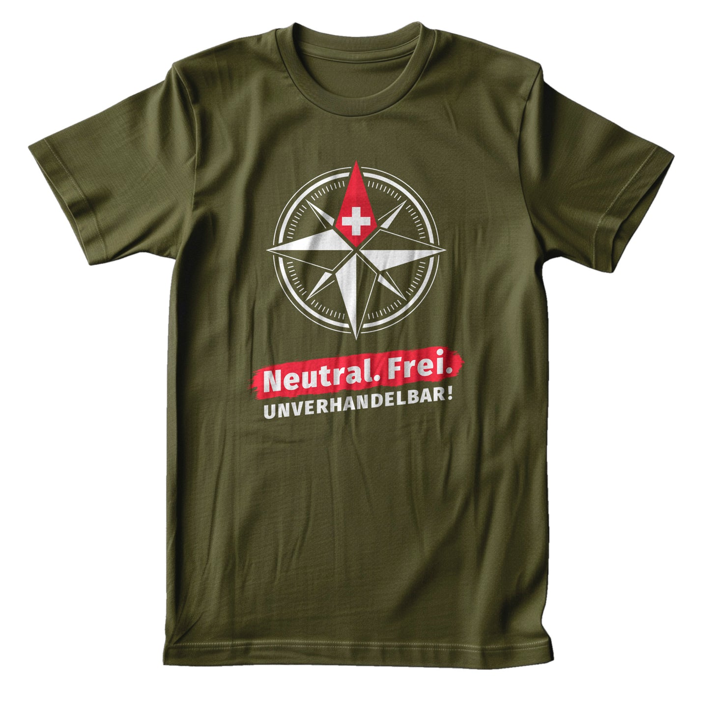 Neutral. Frei. Unverhandelbar. – Unisex T-Shirt