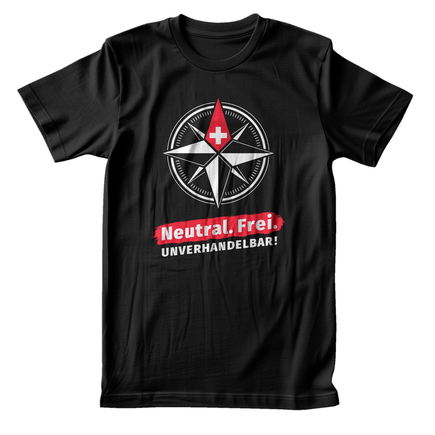 Neutral. Frei. Unverhandelbar. – Unisex T-Shirt