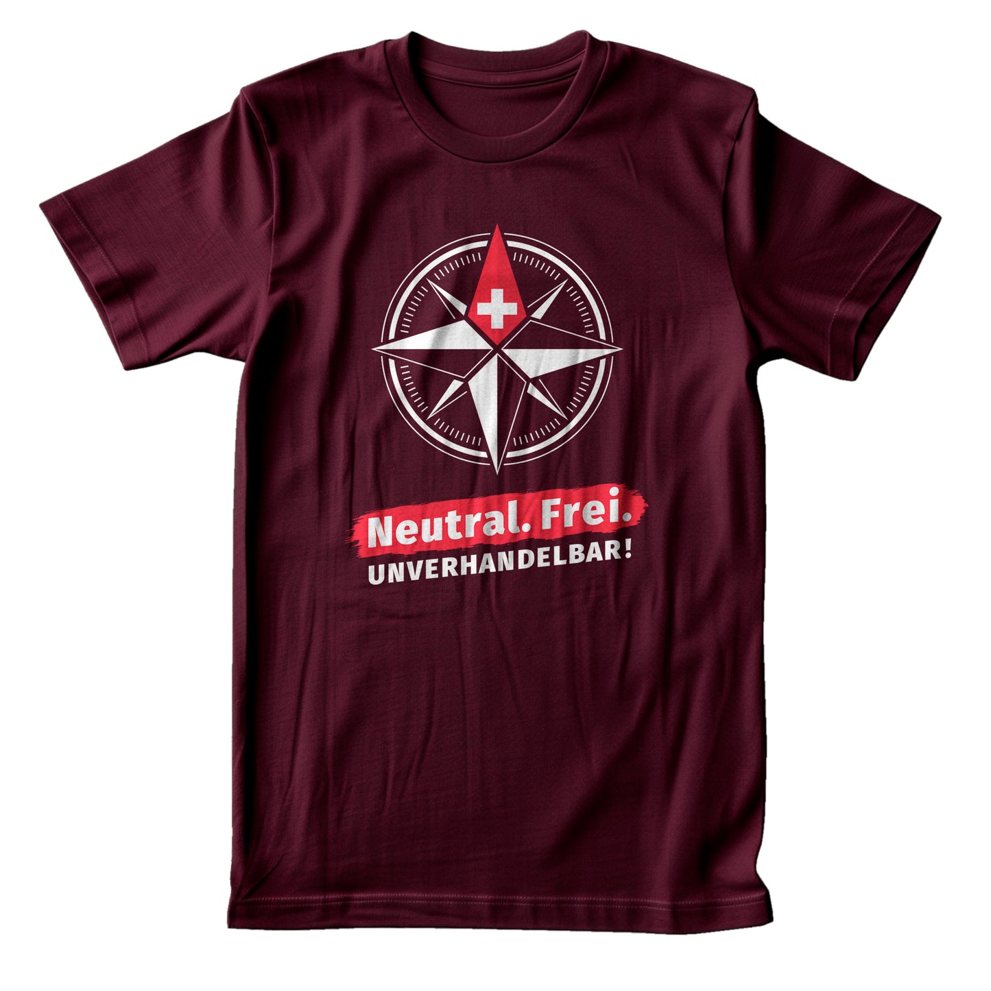 Neutral. Frei. Unverhandelbar. – Unisex T-Shirt