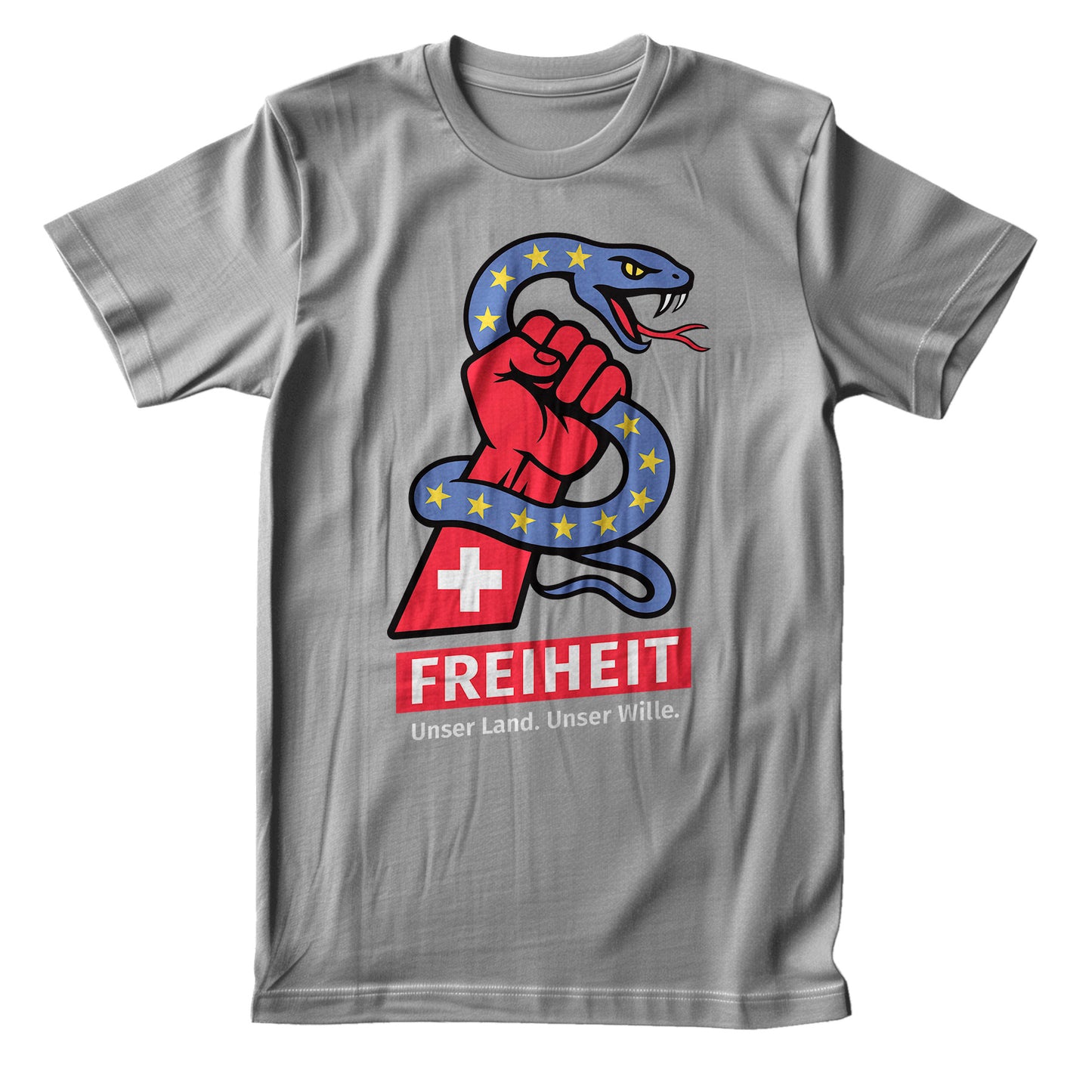 EU-Schlange – T-Shirt Unisex