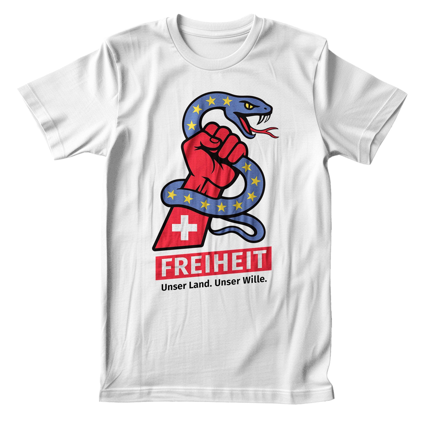EU-Schlange – T-Shirt Unisex
