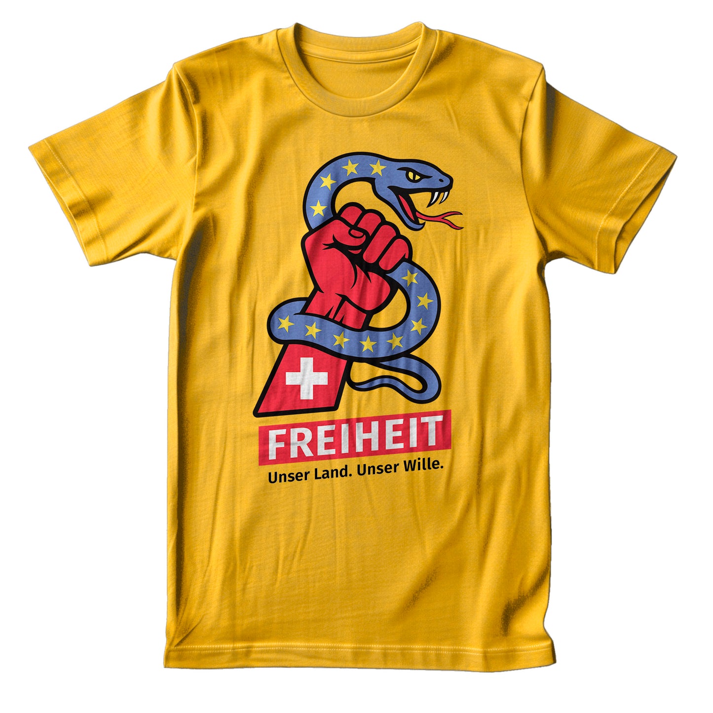 EU-Schlange – T-Shirt Unisex