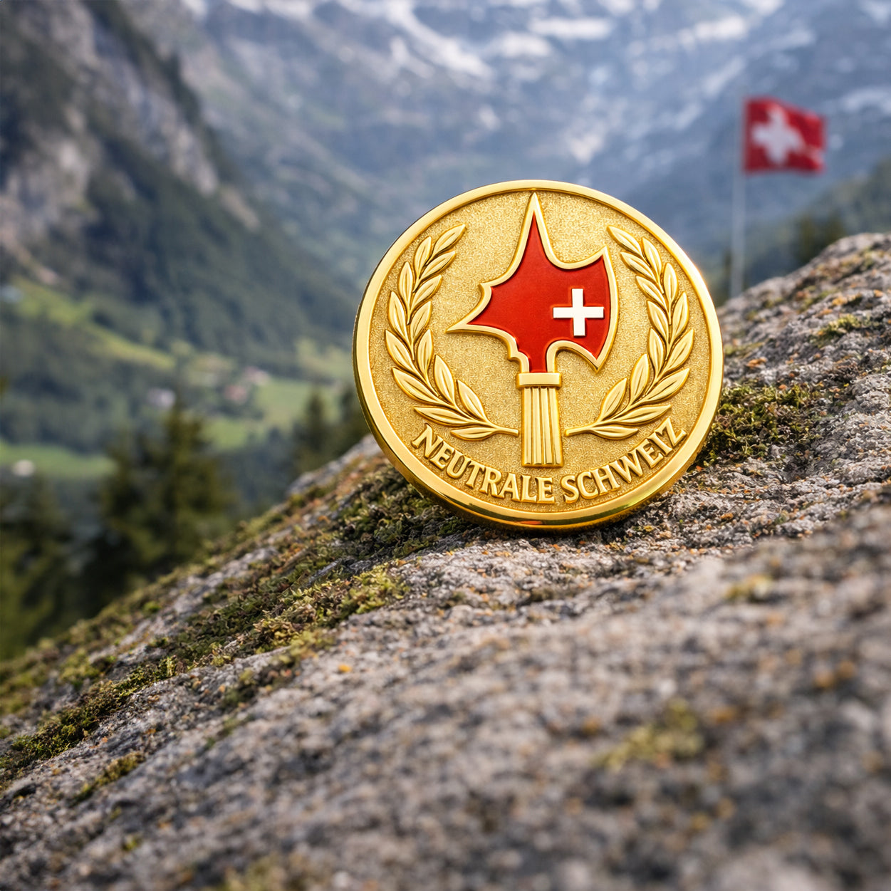 Pin Neutrale Schweiz