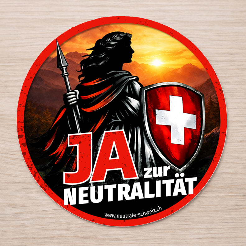 Aufkleber «Helvetia»