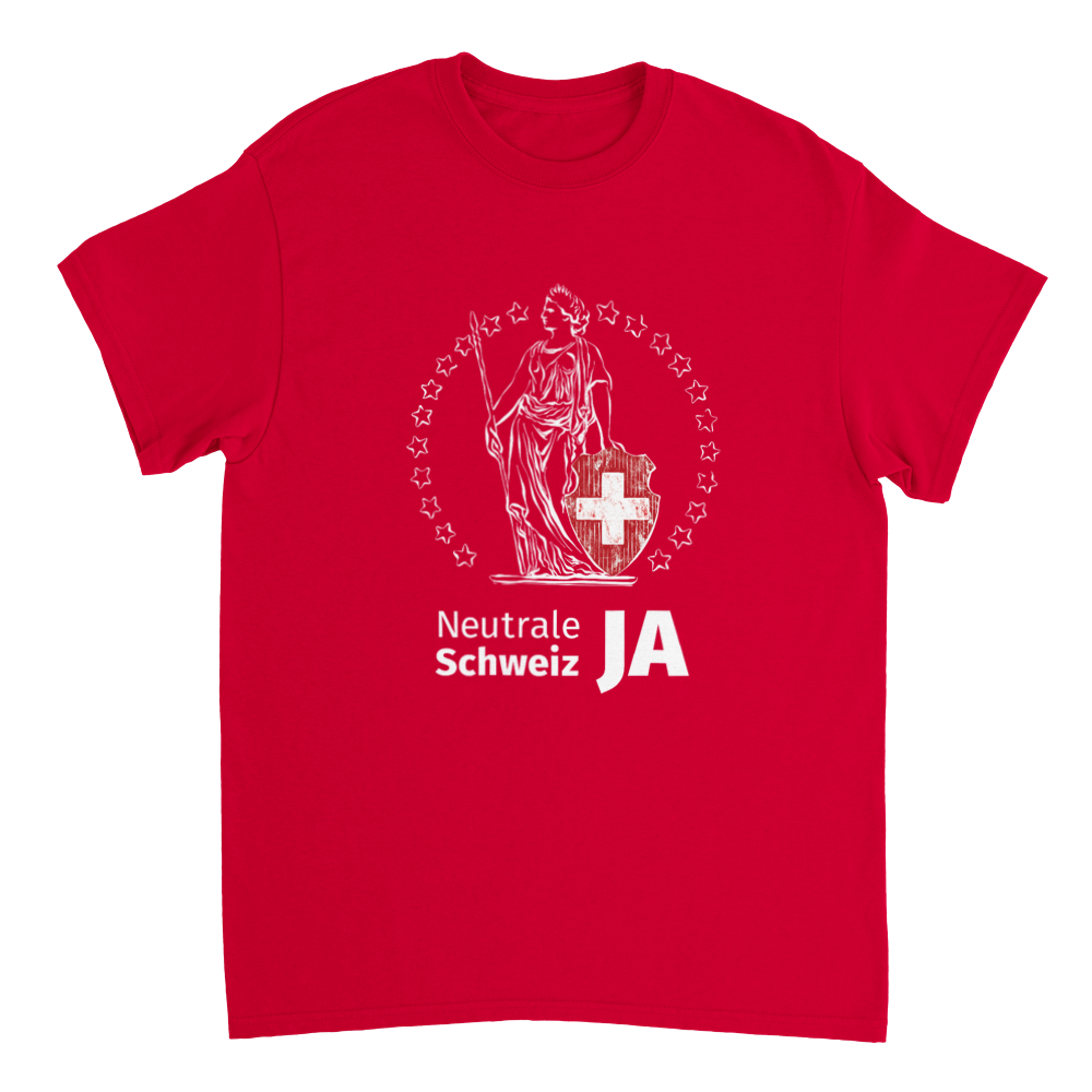 Helvetia für eine neutrale Schweiz – T-Shirt