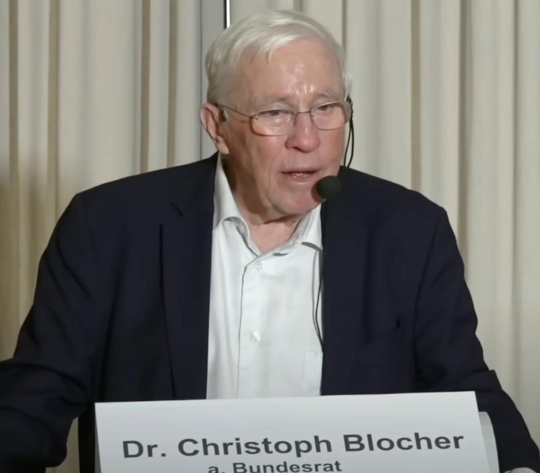 Christoph Blocher: "Neutralitäts-Initiative: Stärkere Verankerung in der BV"