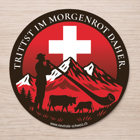 Aufkleber «Morgenrot»