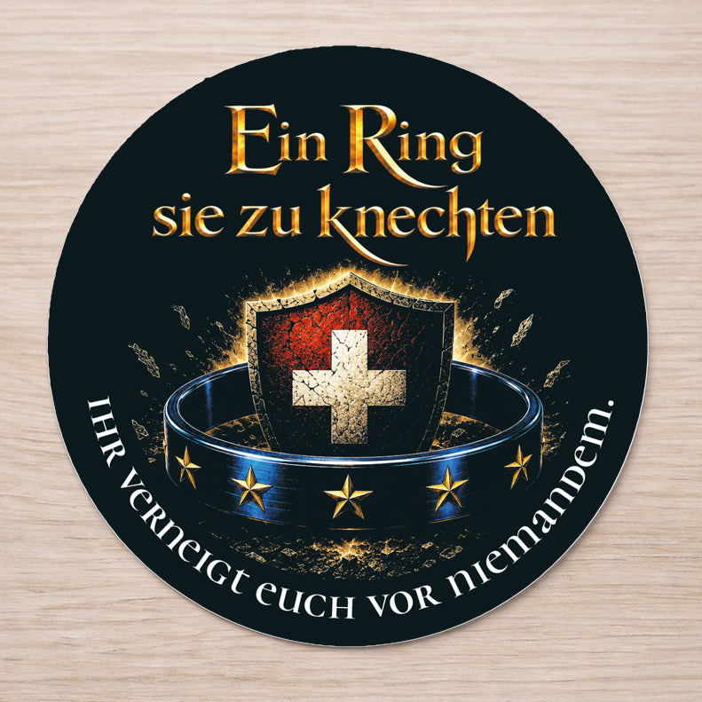 Aufkleber «Ringträger»