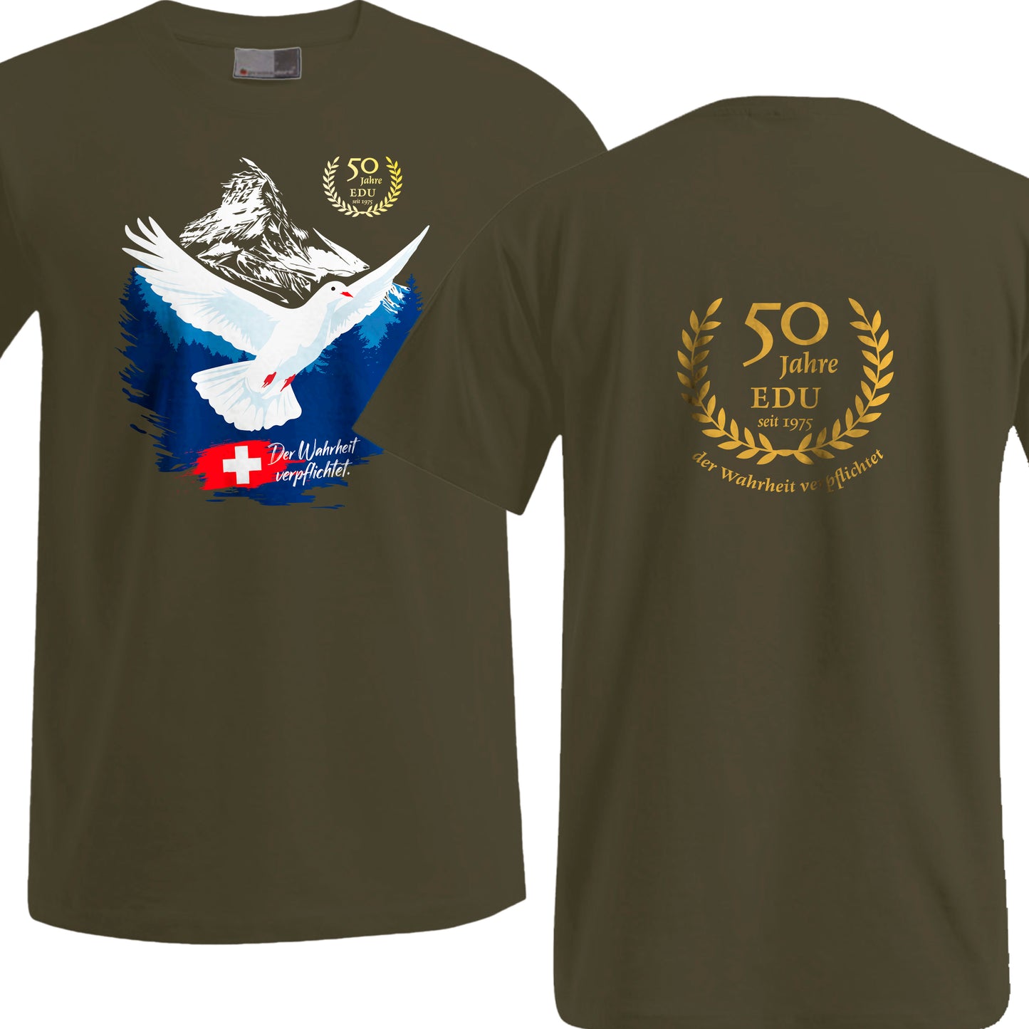 50 Jahre EDU Jubiläums-T-Shirt - Unisex