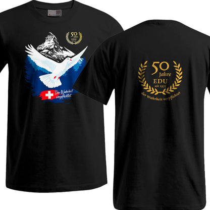 50 Jahre EDU Jubiläums-T-Shirt - Unisex