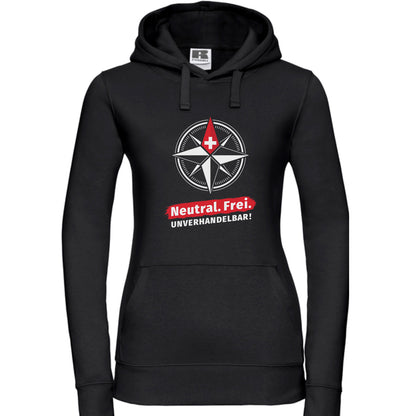 Neutral. Frei. Unverhandelbar. – Hoodie (Damen)