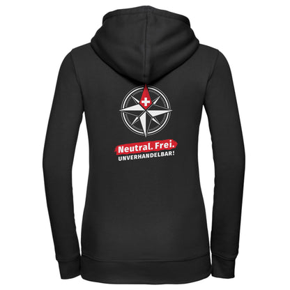 Neutral. Frei. Unverhandelbar. – Hoodie (Damen)
