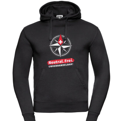 Neutral. Frei. Unverhandelbar. – Hoodie