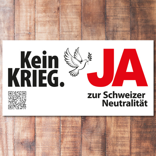 Kampagnen-Aufkleber