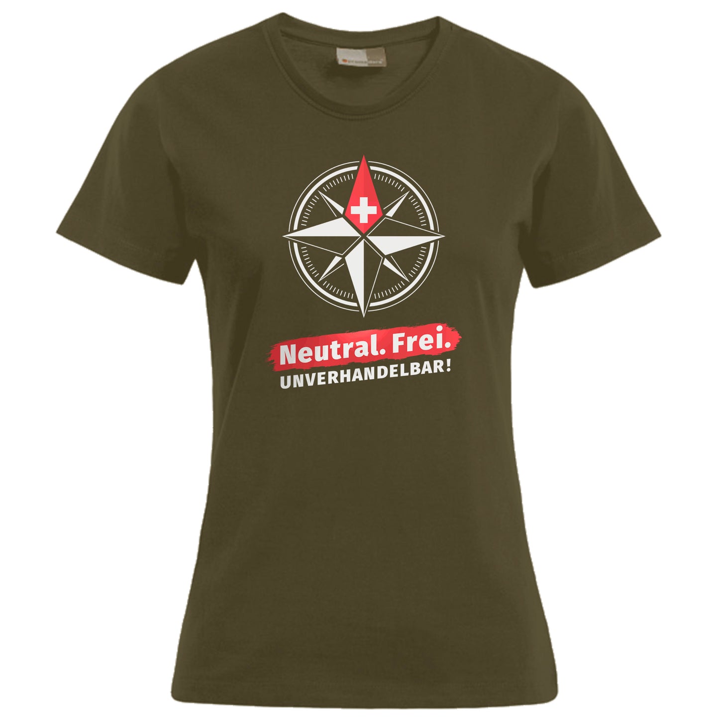 Neutral. Frei. Unverhandelbar. – Damen Shirt