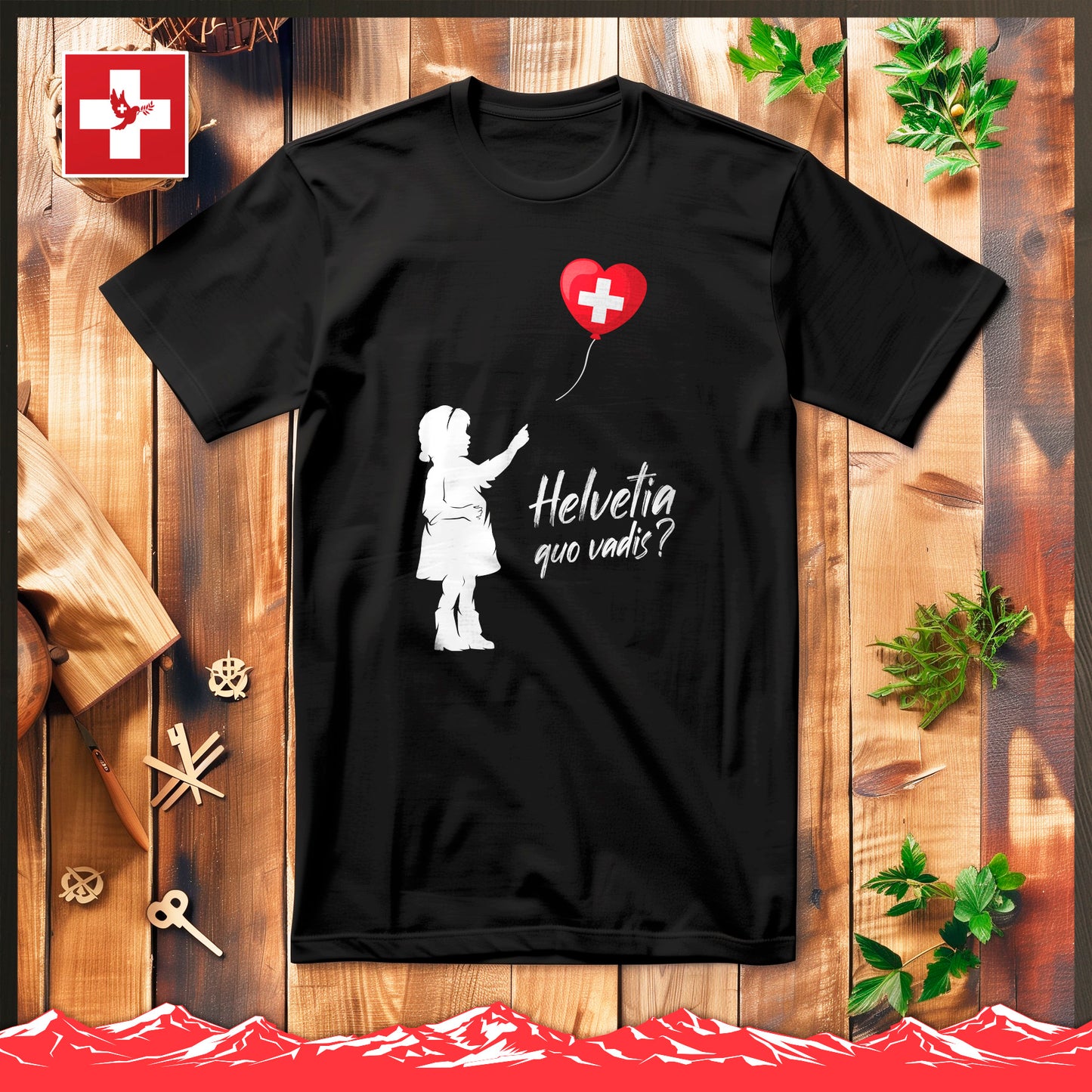 Helvetia Quo Vadis – T-Shirt