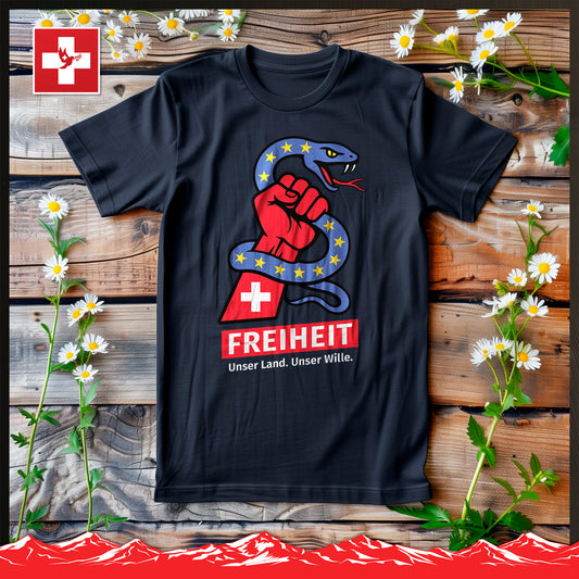 EU-Schlange – T-Shirt Unisex