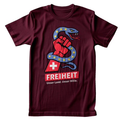 EU-Schlange – T-Shirt Unisex