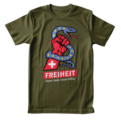 EU-Schlange – T-Shirt Unisex
