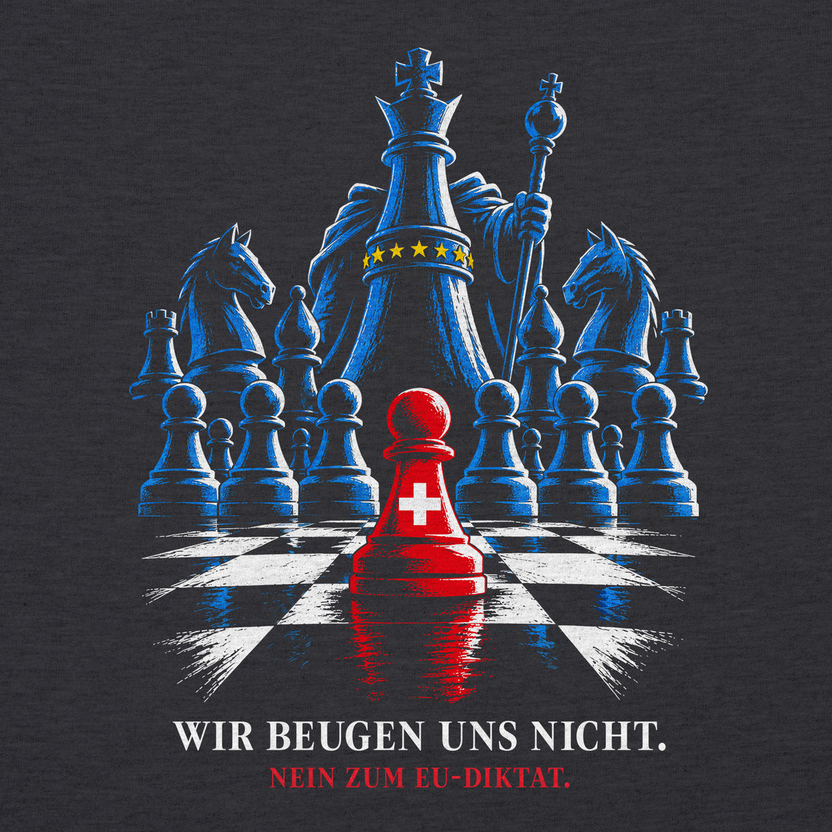 EU - Schach T-Shirt (Unisex)