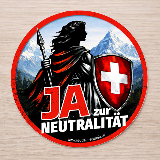 Aufkleber «Helvetia Bergwelt»