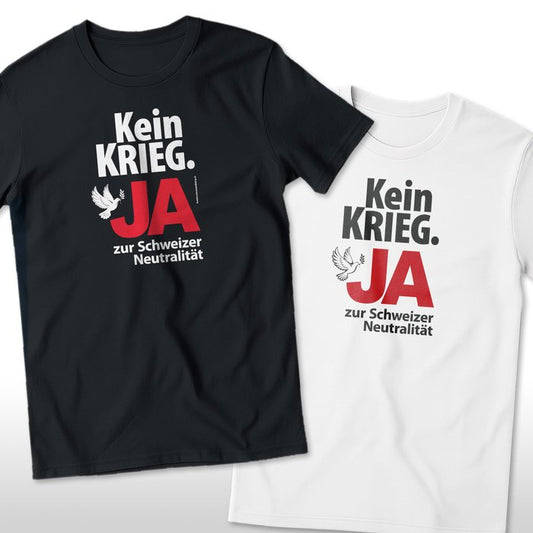 Kampagnen-T-Shirt «JA zur Schweizer Neutralität»