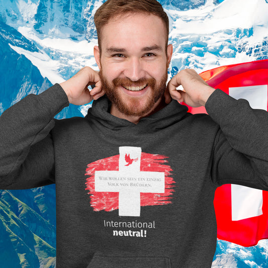 Schweiz – international neutral! – Hoodie