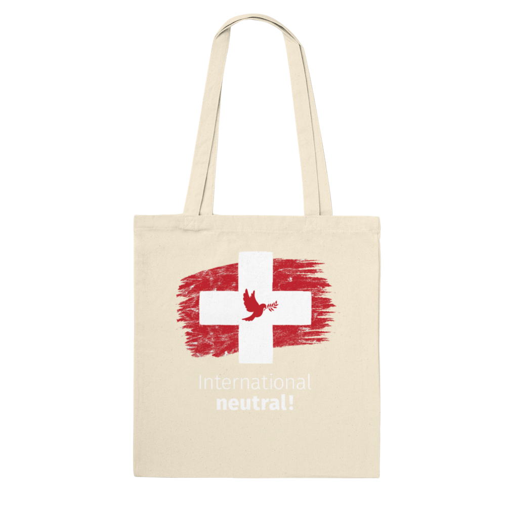 Frieden für eine neutrale Schweiz – Tasche