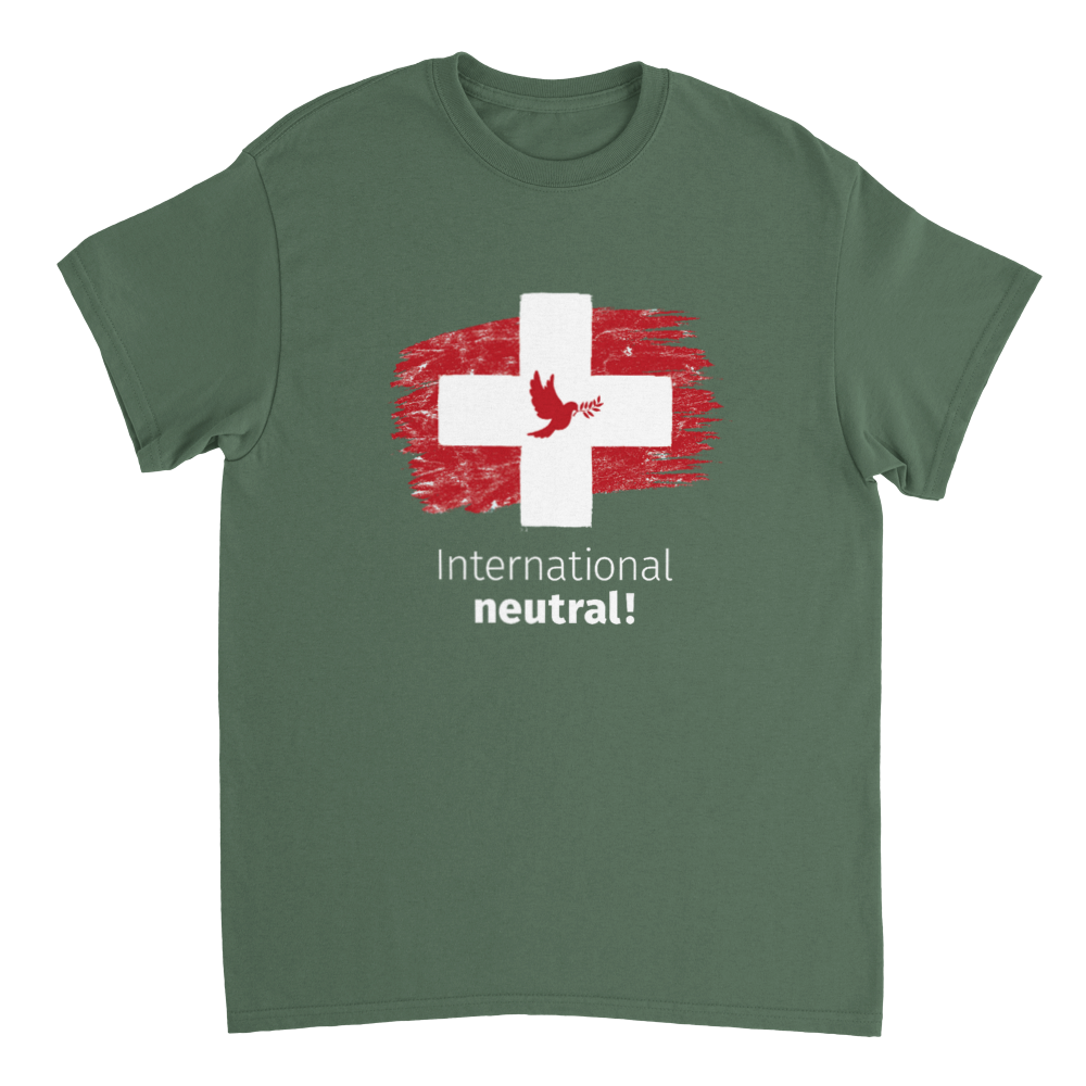 Frieden für eine neutrale Schweiz – T-Shirt