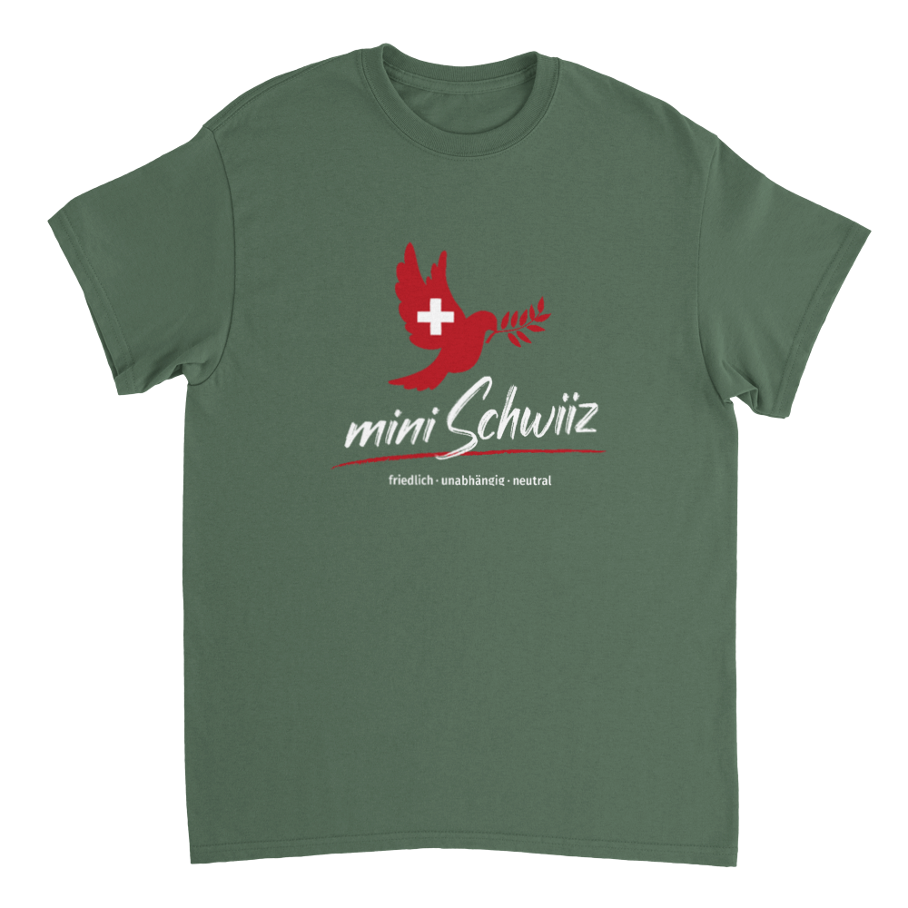 Mini Schwiiz – Friedenstaube – T-Shirt