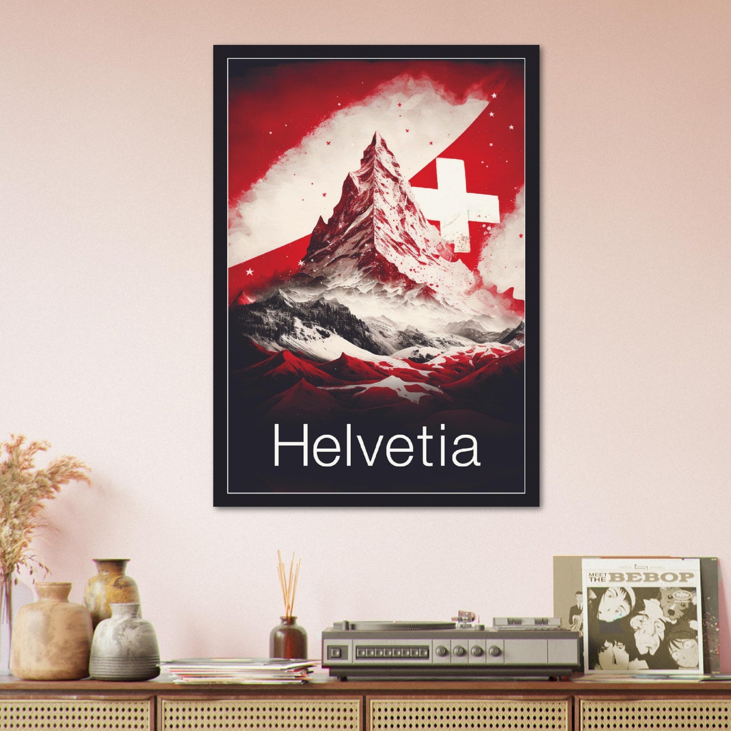 Helvetia Matterhorn - Poster