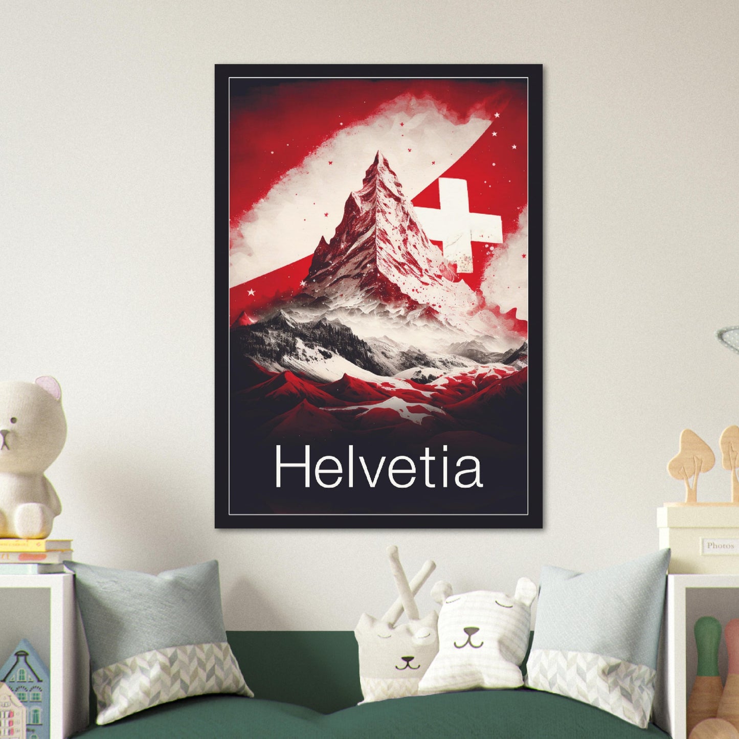 Helvetia Matterhorn - Poster