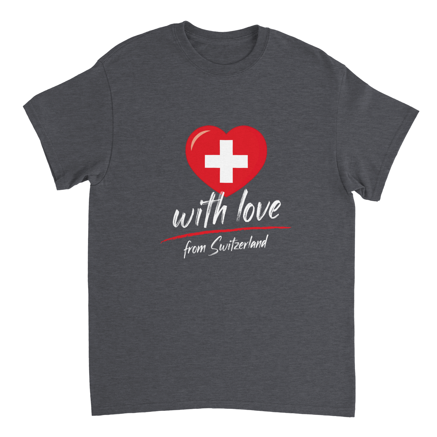 With love from Switzerland – T-Shirt