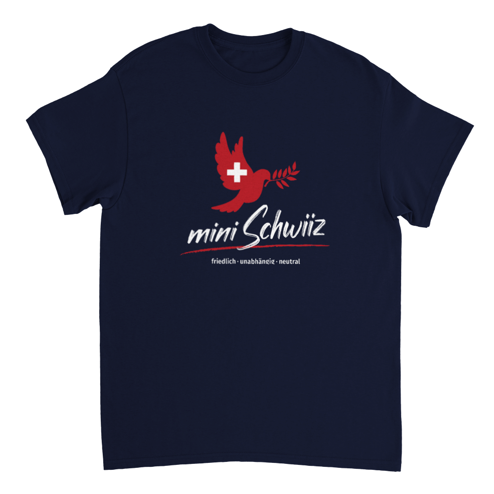 Mini Schwiiz – Friedenstaube – T-Shirt
