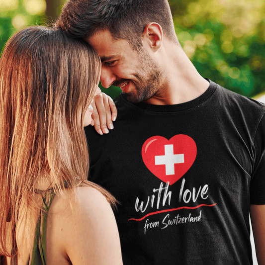 With love from Switzerland – T-Shirt